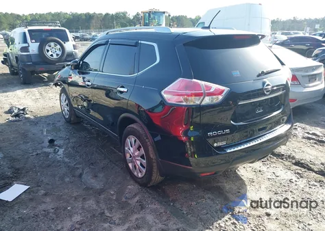 2016 Nissan Rogue S from USA, damaged, VIN KNMAT2MT4GP614546